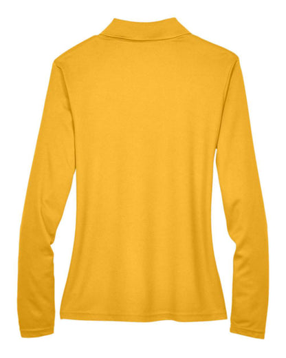 CORE365 Women's Pinnacle Performance Long Sleeve Piqué Polo 78192 #color_Campus Gold