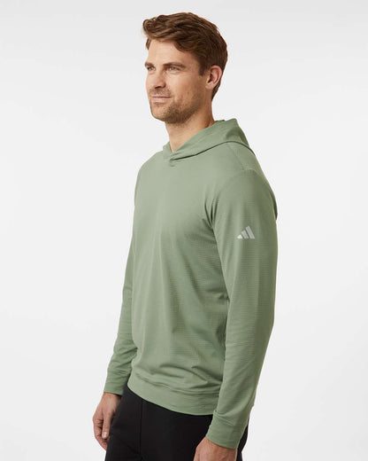 Adidas Men's Ultimate365 Elevated Pullover Hoodie A2009 #colormdl_Silver Green