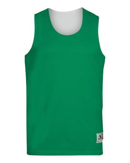 Augusta Sportswear Youth Reversible Wicking Tank Top 149 #color_Kelly/ White