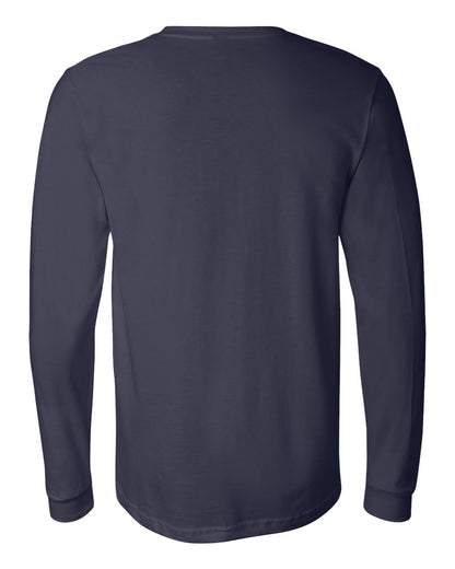 BELLA + CANVAS Unisex Jersey Long Sleeve Tee 3501 #color_Navy
