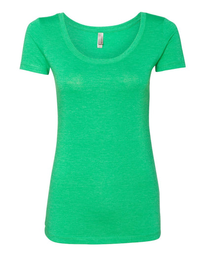 Next Level Women’s Triblend Scoop Neck T-Shirt 6730 #color_Envy