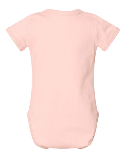 Rabbit Skins Infant Fine Jersey Bodysuit 4424 #color_Blush