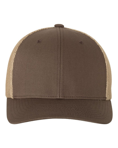 Flexfit Trucker Cap 6511 #color_Brown/ Khaki