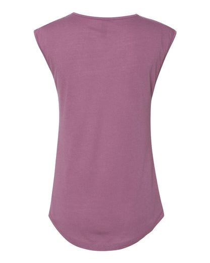 Next Level Women's Festival Sleeveless Deep V-Neck T-Shirt 5040 #color_Shiraz