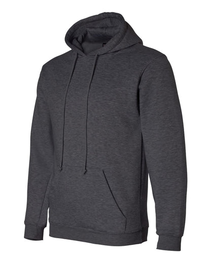 Bayside USA-Made Hooded Sweatshirt 960 #color_Charcoal Heather