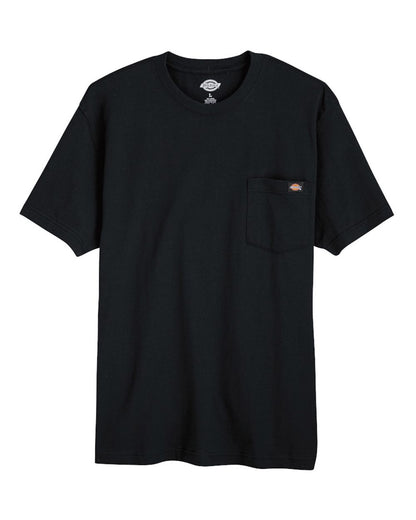 Dickies Men's Tall Traditional Heavyweight T-Shirt WS50-DT #color_Black