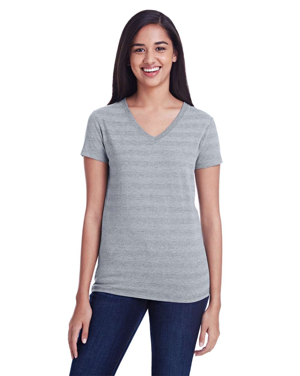 #colormdl_Heather Grey Invisible Stripe