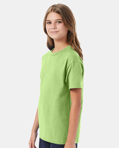 Hanes Authentic Youth T-Shirt 5450 #colormdl_Lime