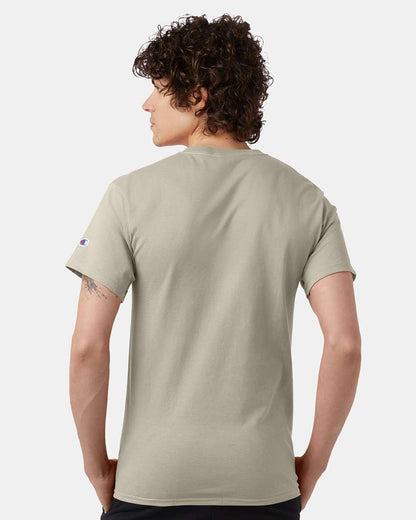 Champion Unisex Classic T-Shirt T425 #colormdl_Sand