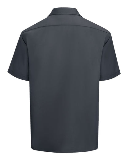 Dickies Short Sleeve Work Shirt - Tall Sizes 2574T #color_Charcoal