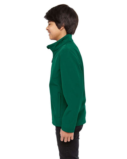 Team 365 Youth Leader Soft Shell Jacket TT80Y #colormdl_Sport Forest