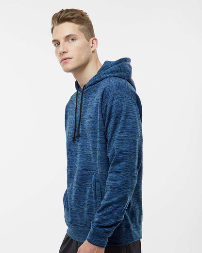 J. America Men's Cosmic Fleece Hooded Sweatshirt 8613 #colormdl_Royal Fleck