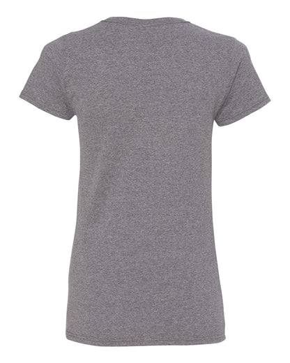 Gildan Women's Heavy Cotton™ T-Shirt 5000L #color_Graphite Heather