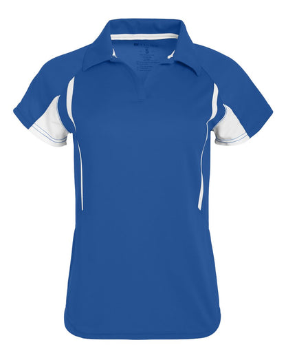 Holloway Women's Two-Tone Avenger Polo 222730 #color_Royal/ White