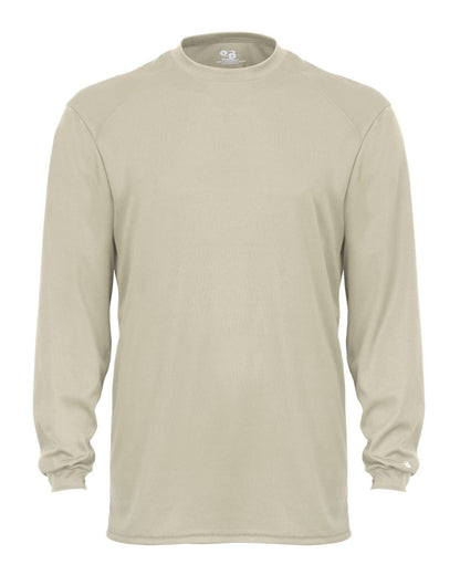 Badger B-Core Long Sleeve T-Shirt 4104 #color_Sand