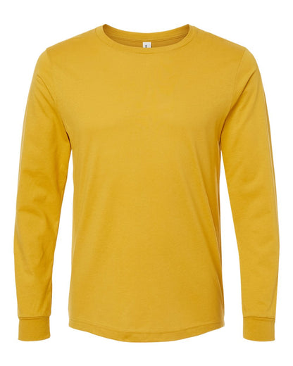 BELLA + CANVAS Jersey Long Sleeve Tee 3501 #color_Mustard