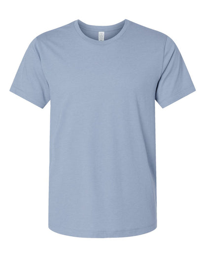 Alternative Cotton Jersey CVC Go-To Tee 1070CV #color_Heather Stonewash Blue