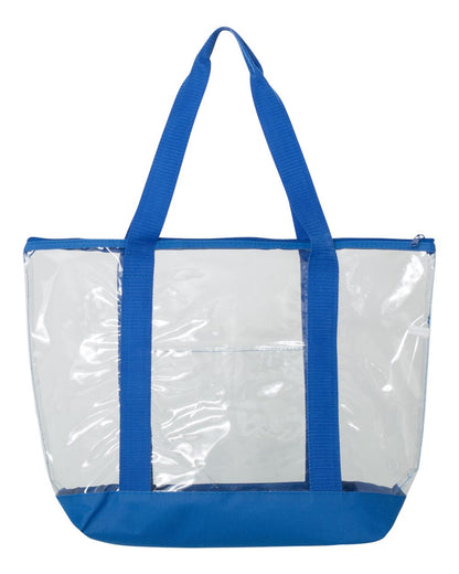Liberty Bags Clear Boat Tote 7009 #color_Royal