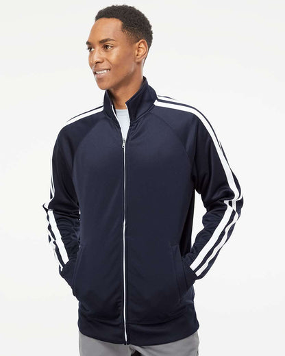 Independent Trading Co. Lightweight Poly-Tech Full-Zip Track Jacket EXP70PTZ #colormdl_Classic Navy