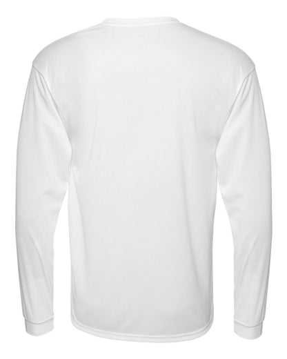 C2 Sport Unisex Performance Long Sleeve T-Shirt 5104 #color_White