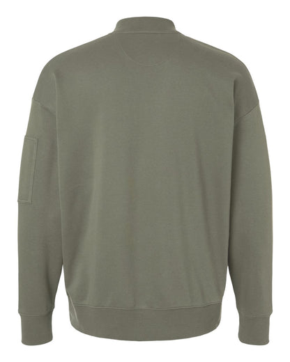 American Apparel Unisex French Terry Bomber Jacket FTJ77 #color_Lieutenant