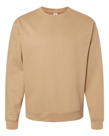 Independent Trading Co. Midweight Crewneck Sweatshirt SS3000 #color_Sandstone