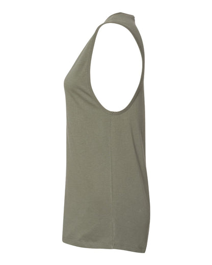 BELLA + CANVAS Women's Jersey Muscle Tank 6003 #color_Military Green