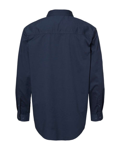 DRI DUCK Men's Craftsman Woven Shirt 4450T #color_Deep Blue