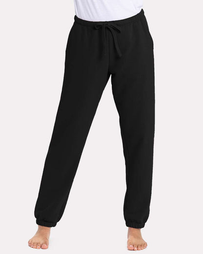 Next Level Women's Laguna Sueded Sweatpants 9884 #colormdl_Black