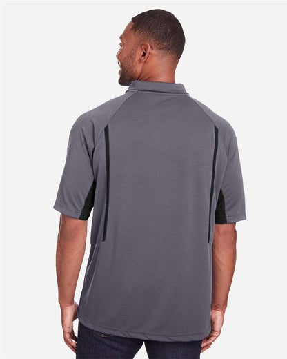 Holloway Men's Two-Tone Avenger Polo 222530 #colormdl_Graphite/ Black