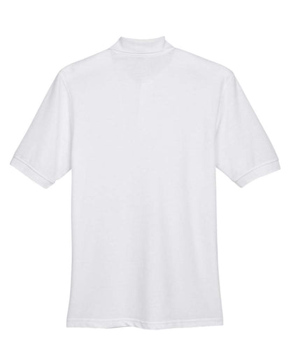 Harriton Men's Easy Blend™ Polo M265 #color_White