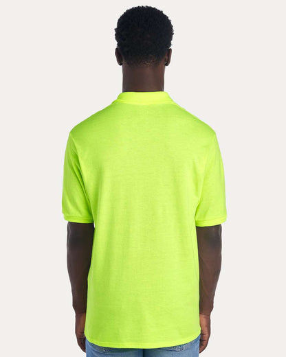 JERZEES Men's Dri-Power® Polo 437R #colormdl_Safety Green