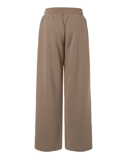 American Apparel Women's French Terry Wide Leg Pants FTP00 #color_Savana