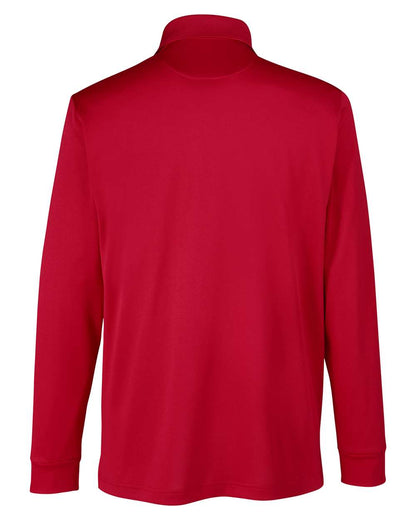Harriton Men's Tall Advantage Long Sleeve Snag Protection Plus IL Polo M348LT #color_Red