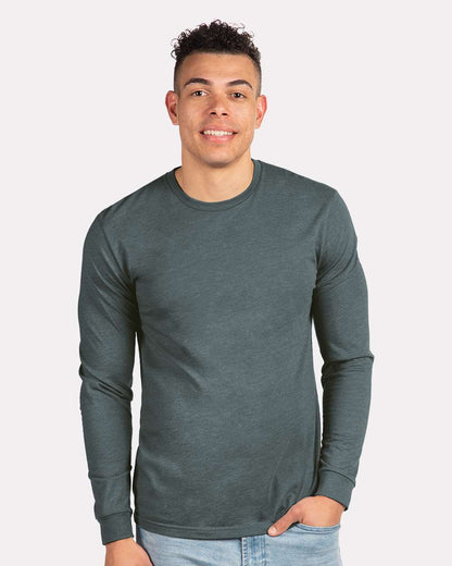 Next Level CVC Long Sleeve T-Shirt 6211 #colormdl_Indigo