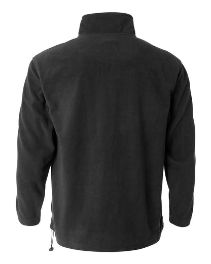 Sierra Pacific Men's Microfleece Quarter-Zip Pullover 3351 #color_Charcoal