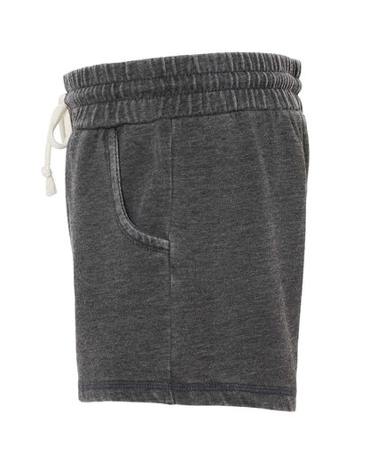 Boxercraft Women’s Enzyme-Washed Rally Shorts K11 #color_Charcoal