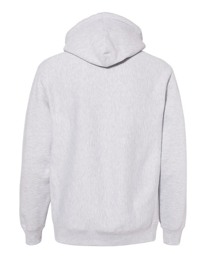 Independent Trading Co. Unisex Legend Premium Heavyweight Cross-Grain Hooded Sweatshirt IND5000P #color_Grey Heather