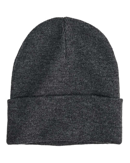 econscious Base Camp Beanie EC7045 #color_Heather Grey