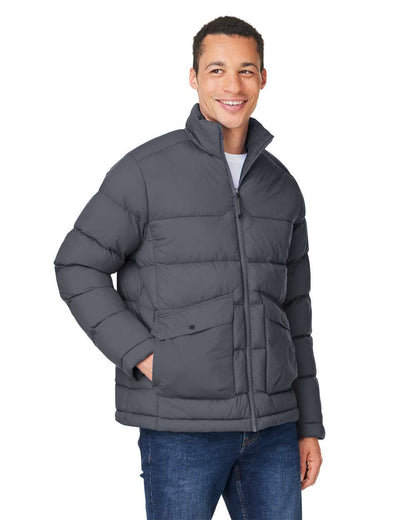 CORE365 Men's Inspire Puffer Jacket CE720 #colormdl_Carbon