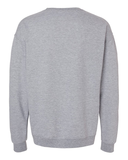 JERZEES Unisex Ultimate CVC Crewneck Sweatshirt IC48MR #color_Athletic Heather