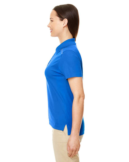 CORE365 Women's Radiant Performance Piqué Polo with Reflective Piping 78181R #colormdl_True Royal