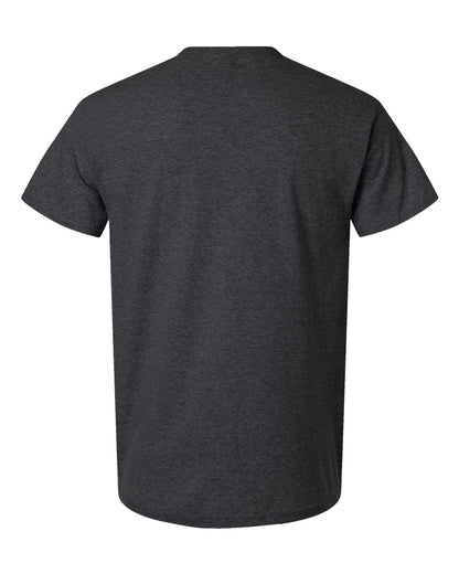 Gildan Unisex Light Cotton T-Shirt 3000 #color_Heather Dark Grey