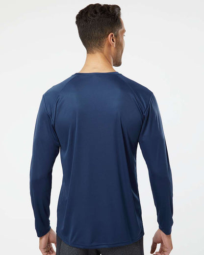 Paragon Unisex Long Islander Performance Long Sleeve T-Shirt 210 #colormdl_Navy