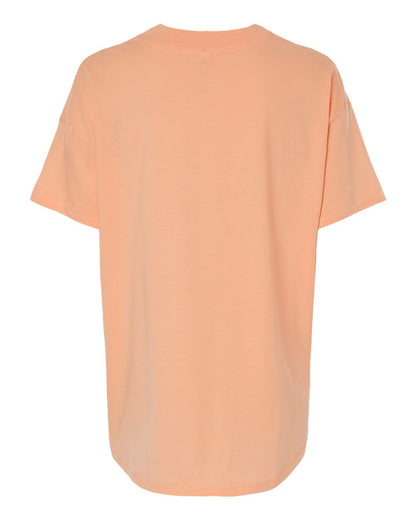 LAT Women's Hi-Lo Tee 3519 #color_Peachy