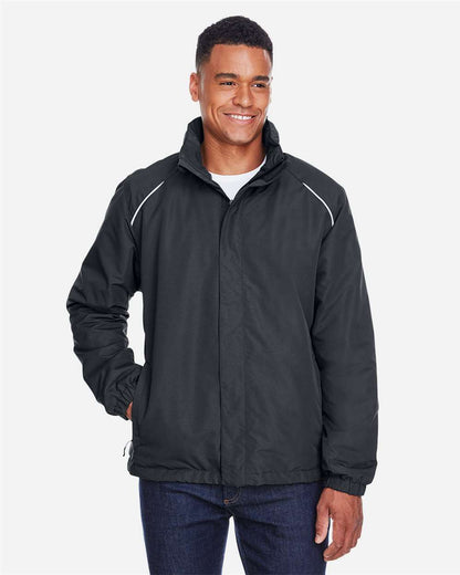 CORE365 Men's Profile Fleece-Lined All-Season Jacket 88224 #colormdl_Carbon