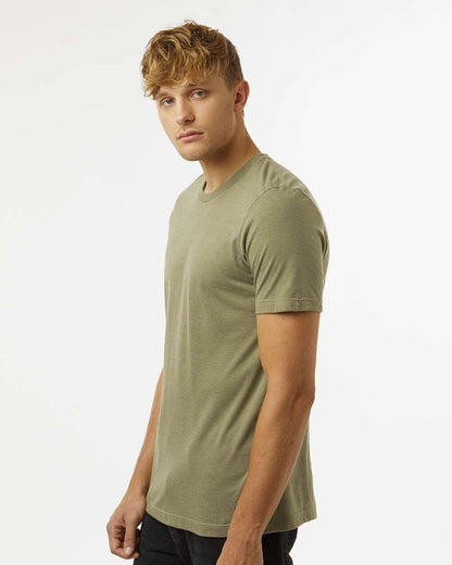 Tultex Unisex Combed CVC T-Shirt 602CVC #colormdl_Heather Olive Green