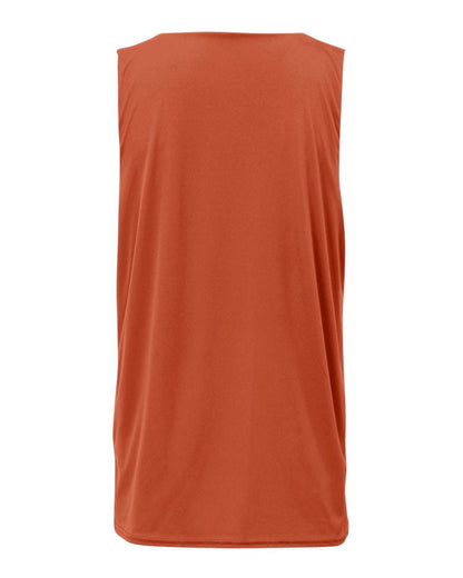 Badger Men's B-Core Reversible Tank Top 4129 #color_Burnt Orange
