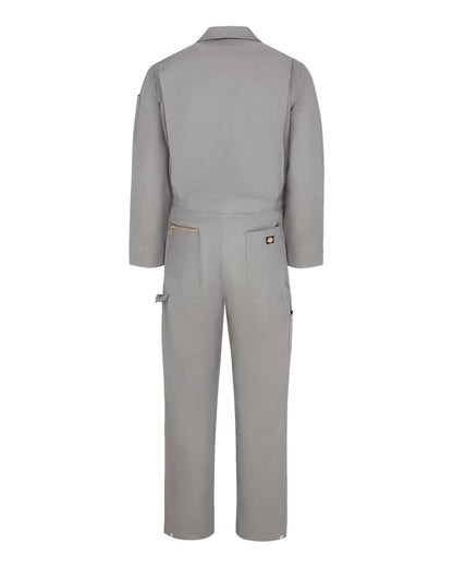 Dickies Deluxe Long Sleeve Cotton Coverall - Tall Sizes 4877T #color_Grey