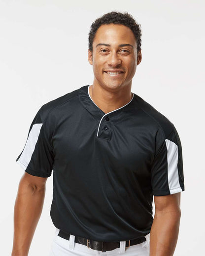 Alleson Athletic Striker Placket 7976 #colormdl_Black/ White